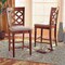 Baxton Studio Ramiro Modern Grey Fabric and Walnut Brown Finished Wood 2-PC Counter Stool Set 176-11376-Zoro - alternate 5